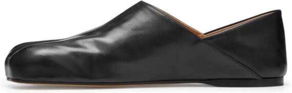 JW Anderson Paw leren loafers Zwart