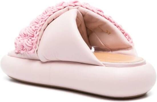 JW Anderson Slippers met plateauzool Roze