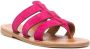 K. Jacques Sandalen met open neus Roze - Thumbnail 2