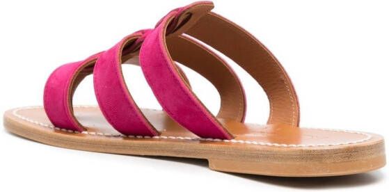 K. Jacques Sandalen met open neus Roze