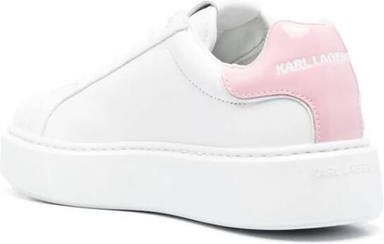 Karl Lagerfeld Belle sneakers van kalfsleer Wit