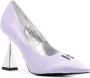 Karl Lagerfeld Debut pumps met puntige neus Paars - Thumbnail 2