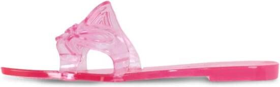 Karl Lagerfeld Doorzichtige slippers Roze