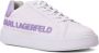 Karl Lagerfeld Injekt sneakers met logo Paars - Thumbnail 2