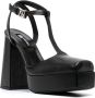 Karl Lagerfeld Jeans Soiree leren pumps Zwart - Thumbnail 2