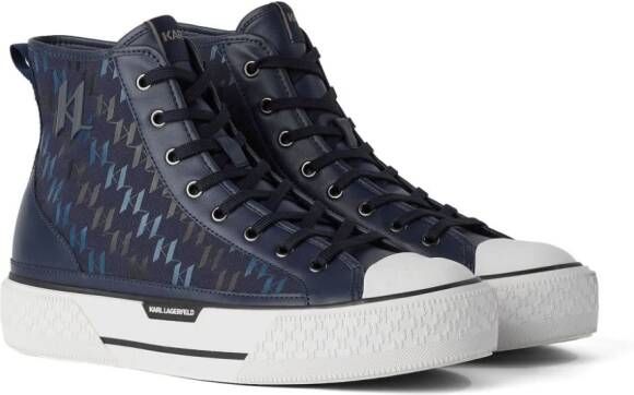 Karl Lagerfeld K Ikonik NFT Kampus sneakers Blauw