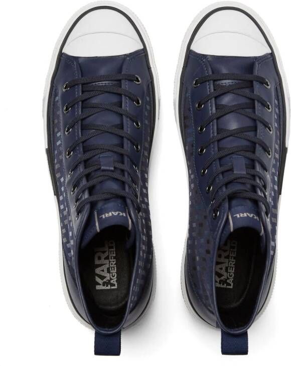 Karl Lagerfeld K Ikonik NFT Kampus sneakers Blauw