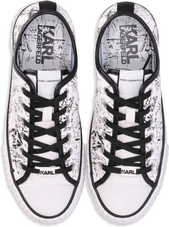 Karl Lagerfeld Air Max sneakers Wit