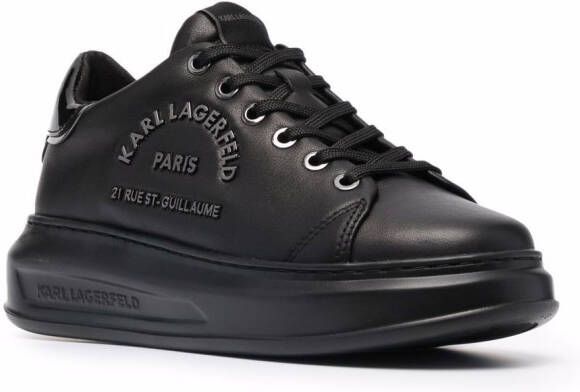 Karl Lagerfeld Kapri low-top sneakers Zwart