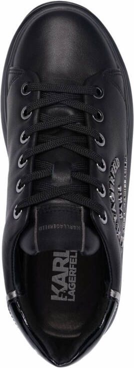 Karl Lagerfeld Kapri low-top sneakers Zwart