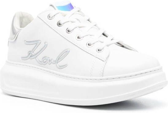 Karl Lagerfeld Kapri Signia sneakers Wit