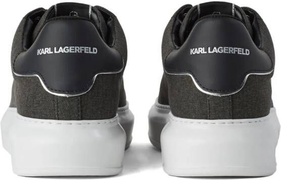 Karl Lagerfeld Kapri sneakers met logoprint Zwart