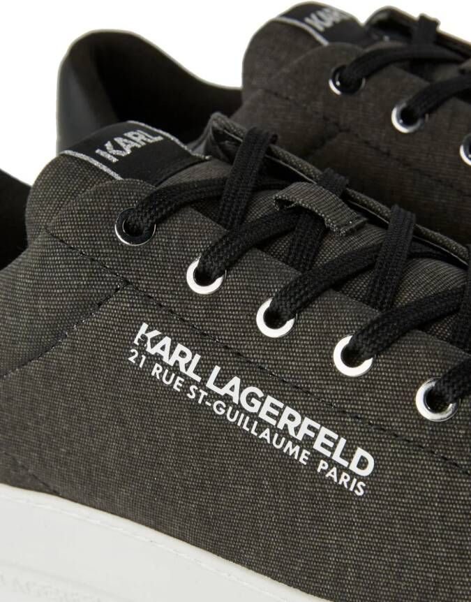 Karl Lagerfeld Kapri sneakers met logoprint Zwart