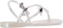 Karl Lagerfeld Karl Ikonik NFT jelly sandalen Wit - Thumbnail 3