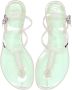 Karl Lagerfeld Karl Ikonik NFT jelly sandalen Wit - Thumbnail 4