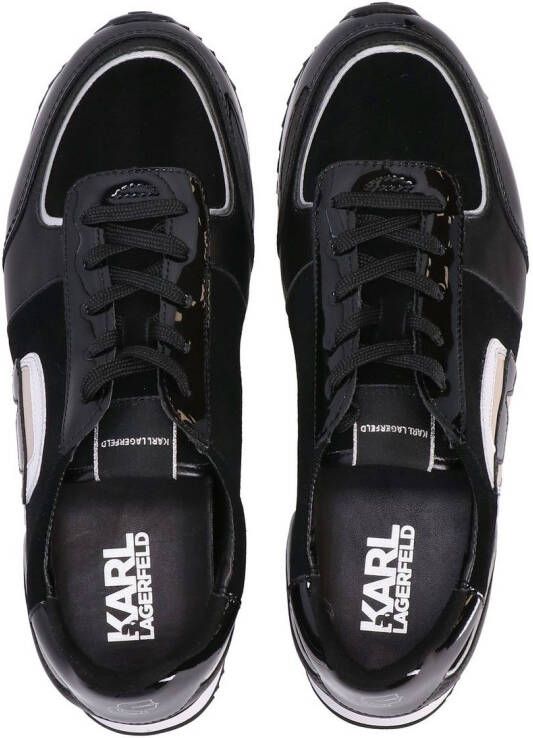 Karl Lagerfeld Sneakers met patch Zwart