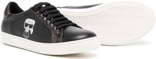 Karl Lagerfeld Kids Sneakers met print Zwart