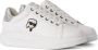 Karl Lagerfeld Ikonik NFT Kapri leren sneakers Wit - Thumbnail 2