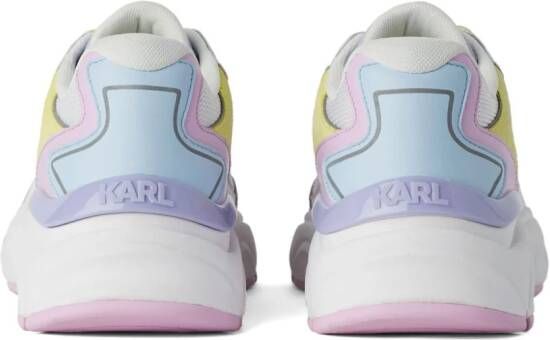 Karl Lagerfeld Komet leren sneakers Paars