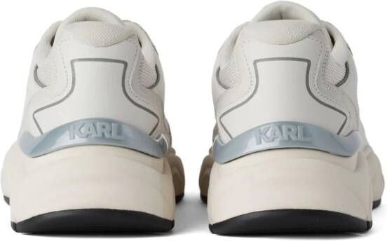 Karl Lagerfeld Komet leren sneakers Wit