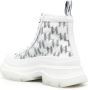 Karl Lagerfeld Leren sneakers Wit - Thumbnail 3