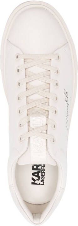 Karl Lagerfeld Low-top sneakers Wit