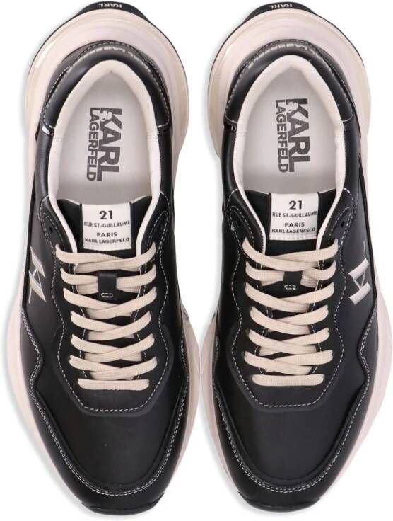 Karl Lagerfeld Lux Finesse sneakers met vlakken Zwart