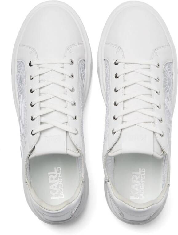 Karl Lagerfeld Maxi Kup sneakers Wit