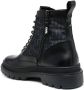 Karl Lagerfeld Outland combat boots met vlakken Zwart - Thumbnail 3