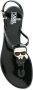 Karl Lagerfeld rubber jelly Lagerfeld sandal Zwart - Thumbnail 4