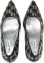 Karl Lagerfeld Sarabande II pumps met monogram patroon Zwart - Thumbnail 4