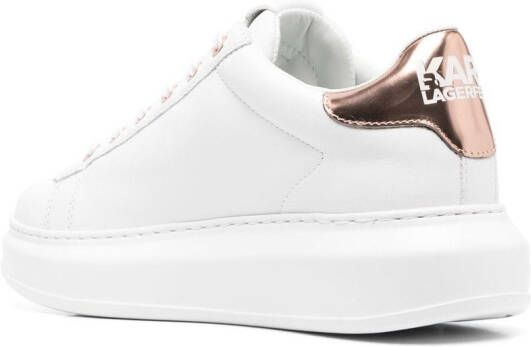 Karl Lagerfeld Sneakers met logoprint Wit