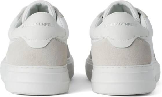 Karl Lagerfeld Monogram T Kap sneakers Wit