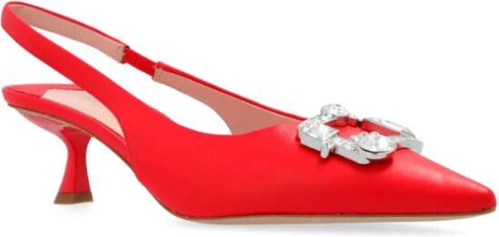 Kate Spade Leren slingback pumps 65 mm Rood