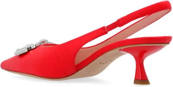 Kate Spade Leren slingback pumps 65 mm Rood