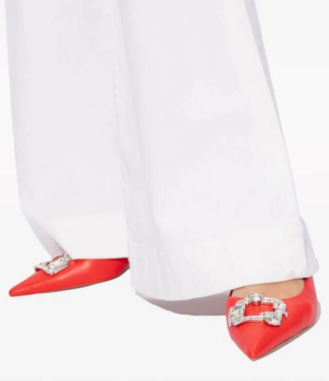 Kate Spade Leren slingback pumps 65 mm Rood