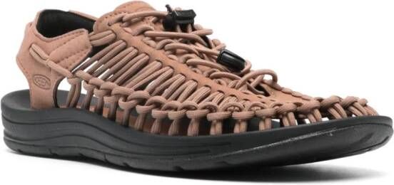 KEEN FOOTWEAR Unek gevlochten sandalen Bruin