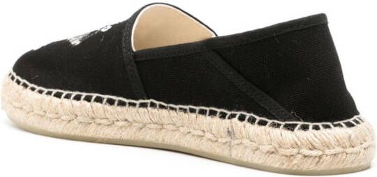 Kenzo Espadrilles met olifantprint Zwart