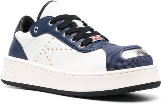 Kenzo Sneakers met logoplakkaat Blauw