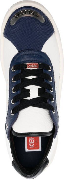 Kenzo Sneakers met logoplakkaat Blauw