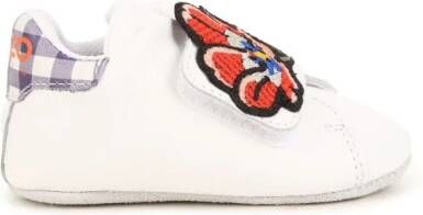 Kenzo Kids Slippers met klittenband Wit