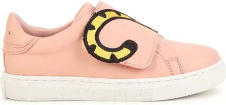 Kenzo Kids Sneakers met klittenband Roze