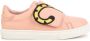 Kenzo Kids Sneakers met klittenband Roze - Thumbnail 2