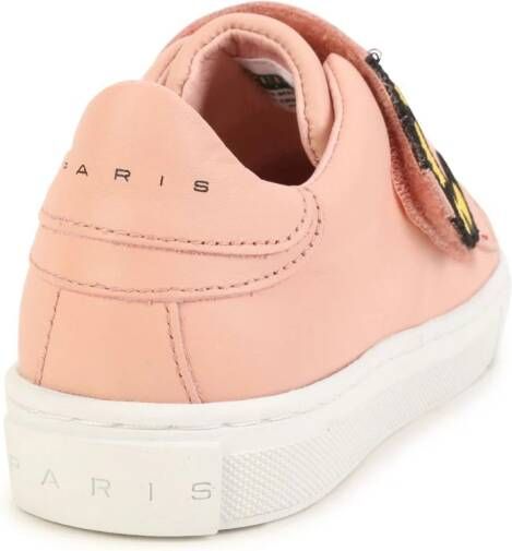 Kenzo Kids Sneakers met klittenband Roze