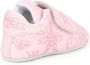 Kenzo Kids Slippers met klittenband en print Roze - Thumbnail 3