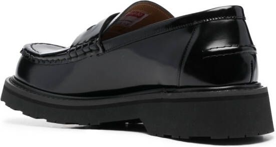 Kenzo Loafers met logoplakkaat Zwart