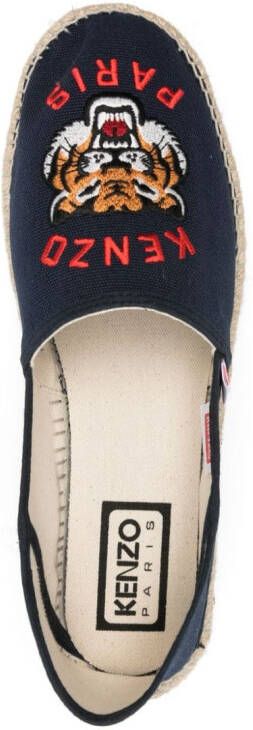 Kenzo Canvas espadrilles Blauw