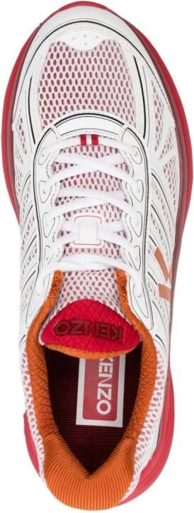 Kenzo Pace sneakers met mesh Wit