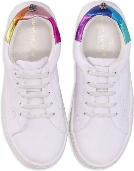 KG Kurt Geiger Laney sneakers van imitatieleer Wit