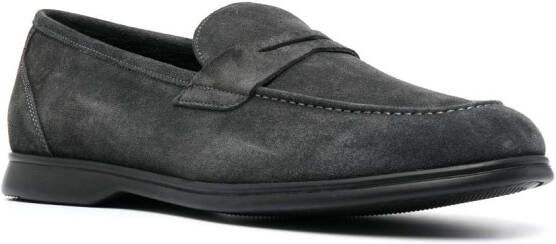 Kiton Loafers met ronde neus Grijs